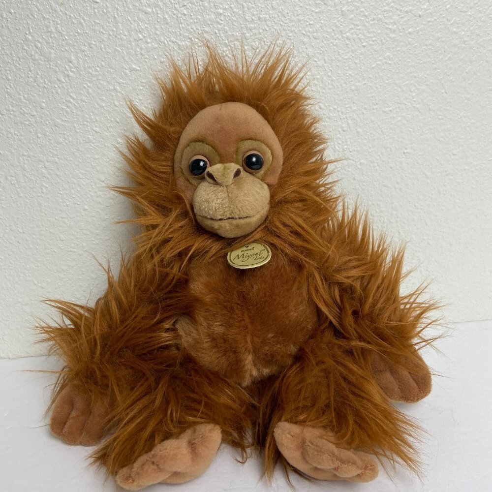 Aurora Miyoni Orangutan Monkey Baby  Plush Stuffed Animal 13" Tall